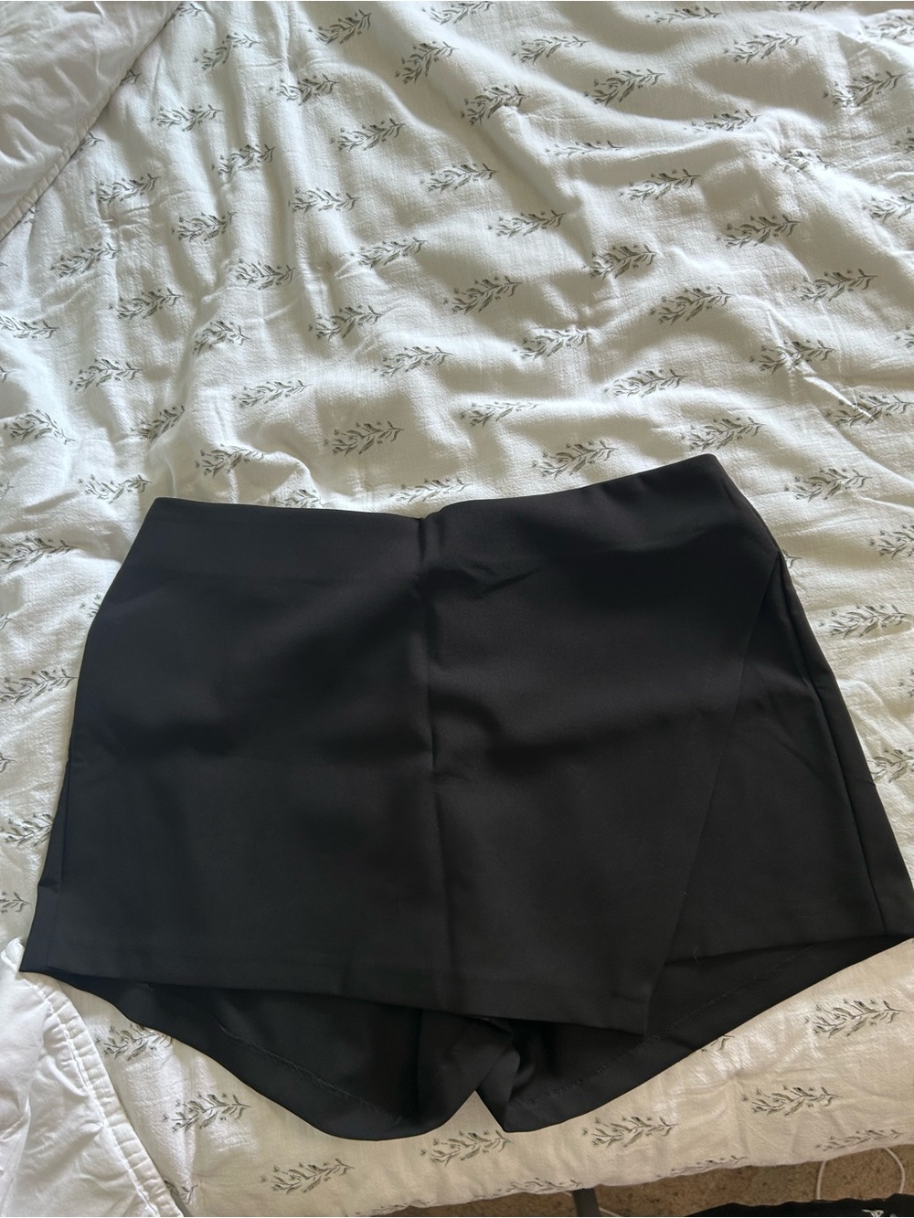 torrid Black Skort Shorts - Sleek Overlay Front